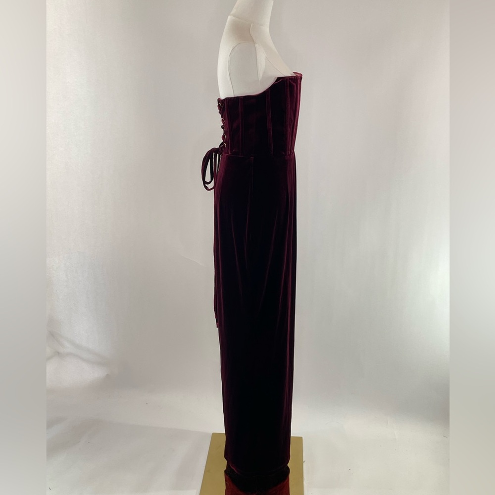 Bronx and Banco Florentina Corset Gown in Scarlet, M - Picture 9 of 14
